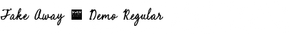 Download Take Away - Demo Font Download Take Away - Demo Font