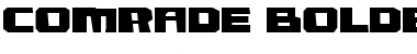 Download Comrade-BoldExtended Font Download Comrade-BoldExtended Font