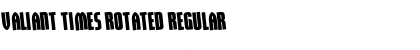 Download Valiant Times Rotated Font Download Valiant Times Rotated Font