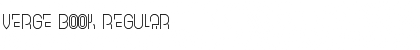 Download Verge Book Font Download Verge Book Font