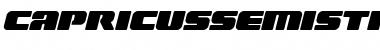 Download Capricus Semi-Straight Font Download Capricus Semi-Straight Font