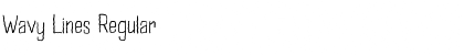 Download Wavy Lines Font Download Wavy Lines Font