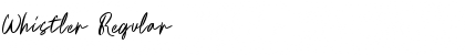 Download Whistler Font Download Whistler Font