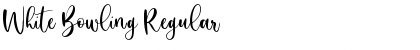 Download White Bowling Font Download White Bowling Font