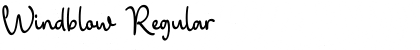Download Windblow Font Download Windblow Font