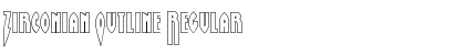 Download Zirconian Outline Font Download Zirconian Outline Font