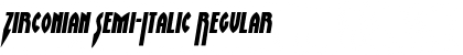 Download Zirconian Semi-Italic Font Download Zirconian Semi-Italic Font
