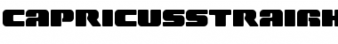 Download Capricus Straight Font Download Capricus Straight Font