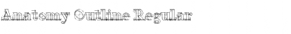Download Anatomy Outline Font Download Anatomy Outline Font