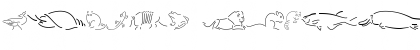 Download Animal Sketches Font Download Animal Sketches Font