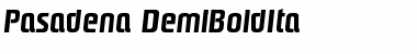 Download Pasadena-DemiBoldIta Font Download Pasadena-DemiBoldIta Font