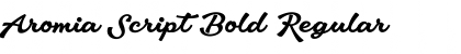 Download Aromia Script Bold Font Download Aromia Script Bold Font