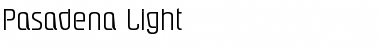 Download Pasadena-Light Font Download Pasadena-Light Font