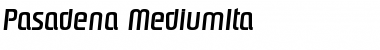Download Pasadena-MediumIta Font Download Pasadena-MediumIta Font