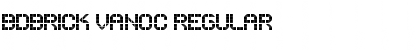 Download BDBrick VANOC Font Download BDBrick VANOC Font