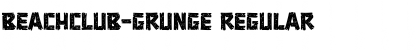 Download BEACHCLUB-Grunge Font Download BEACHCLUB-Grunge Font