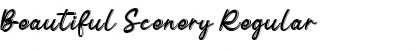 Download Beautiful Scenery Font Download Beautiful Scenery Font
