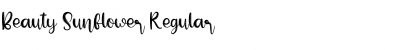 Download Beauty Sunflower Font Download Beauty Sunflower Font