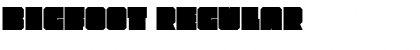 Download Bigfoot Font Download Bigfoot Font