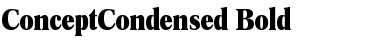 Download ConceptCondensed Font Download ConceptCondensed Font