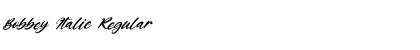 Download Bobbey Italic Font Download Bobbey Italic Font