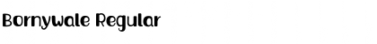 Download Bornywale Font Download Bornywale Font