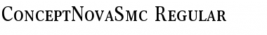 Download ConceptNovaSmc Font Download ConceptNovaSmc Font