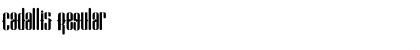 Download Cadallis Font Download Cadallis Font