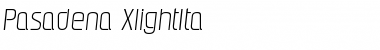 Download Pasadena-XlightIta Font Download Pasadena-XlightIta Font