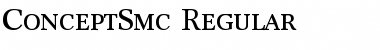 Download ConceptSmc Font Download ConceptSmc Font