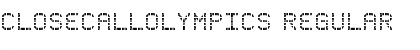 Download CloseCallOlympics Font Download CloseCallOlympics Font