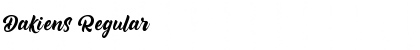 Download Dakiens Font Download Dakiens Font