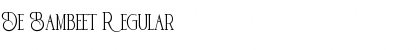 Download De Bambeet Font Download De Bambeet Font