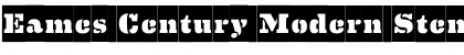 Download Eames Century Modern Sten Cam Font Download Eames Century Modern Sten Cam Font