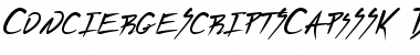Download ConciergeScriptSCapsSSK Font Download ConciergeScriptSCapsSSK Font