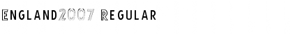 Download England2007 Font Download England2007 Font