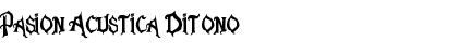 Download Pasion Acustica Font Download Pasion Acustica Font