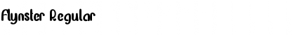 Download Flynster Font Download Flynster Font