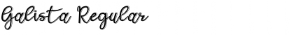 Download Galista Font Download Galista Font