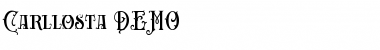 Download Carllosta DEMO Font Download Carllosta DEMO Font