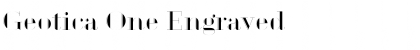 Download Geotica One Font Download Geotica One Font