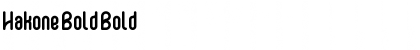 Download Hakone Bold Font Download Hakone Bold Font