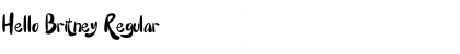 Download Hello Britney Font Download Hello Britney Font