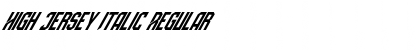 Download High Jersey Italic Font Download High Jersey Italic Font