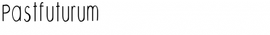 Download Pastfuturum Font Download Pastfuturum Font