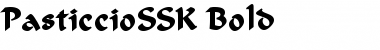 Download PasticcioSSK Font Download PasticcioSSK Font