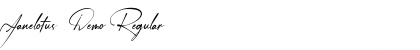 Download Janelotus-Demo Font Download Janelotus-Demo Font