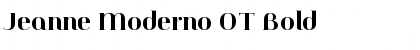 Download Jeanne Moderno OT Font Download Jeanne Moderno OT Font