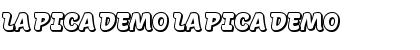 Download La Pica Demo Font Download La Pica Demo Font