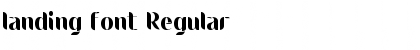 Download landing font Font Download landing font Font